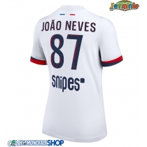 Maglie da calcio Paris Saint-Germain Joao Neves #87 Seconda Maglia Femminile 2025-26 Manica Corta